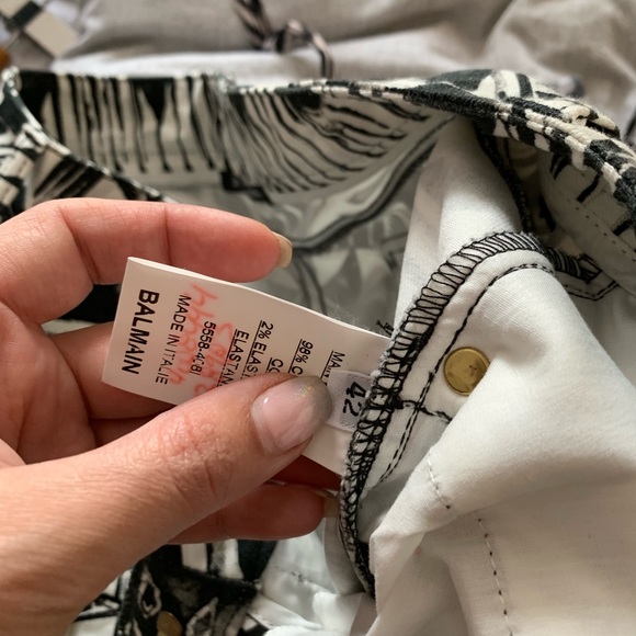BALMAIN Paris size 42 never worn - Picture 5 of 5